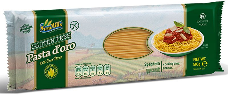 Kukuřičné špagety bezlepkové 500g