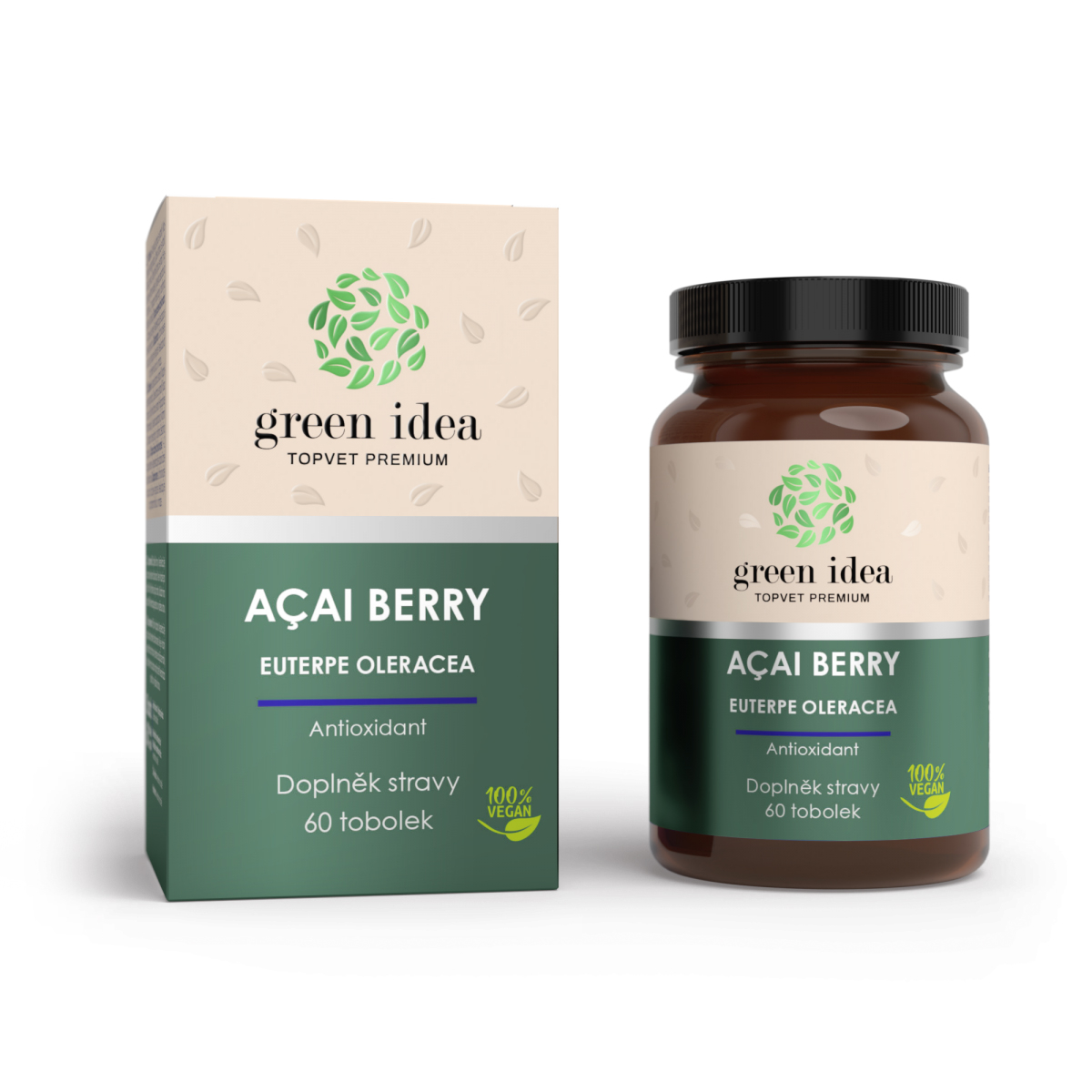 Acai Berry bylinný extrakt - Antioxidant, tobolky
