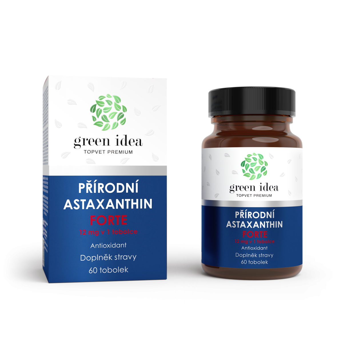 ASTAXANTHIN 12 MG - přírodní antioxidant - Kapsle
