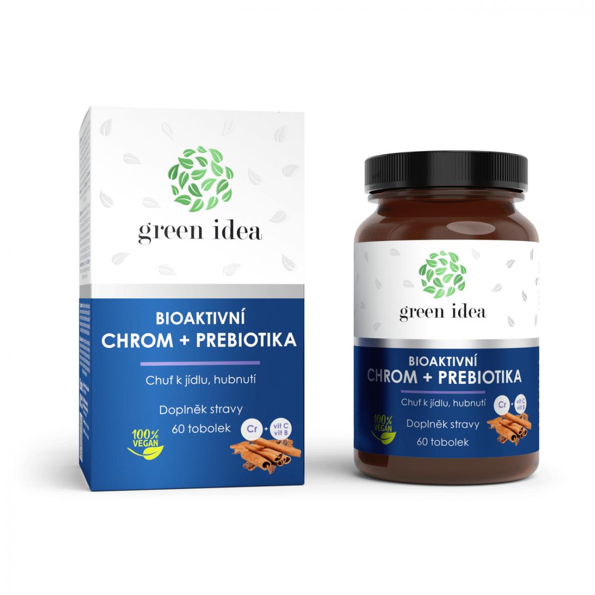 Bioaktivní CHROM + PREBIOTIKA, Chuť k jídlu, hubnutí - Kapsule