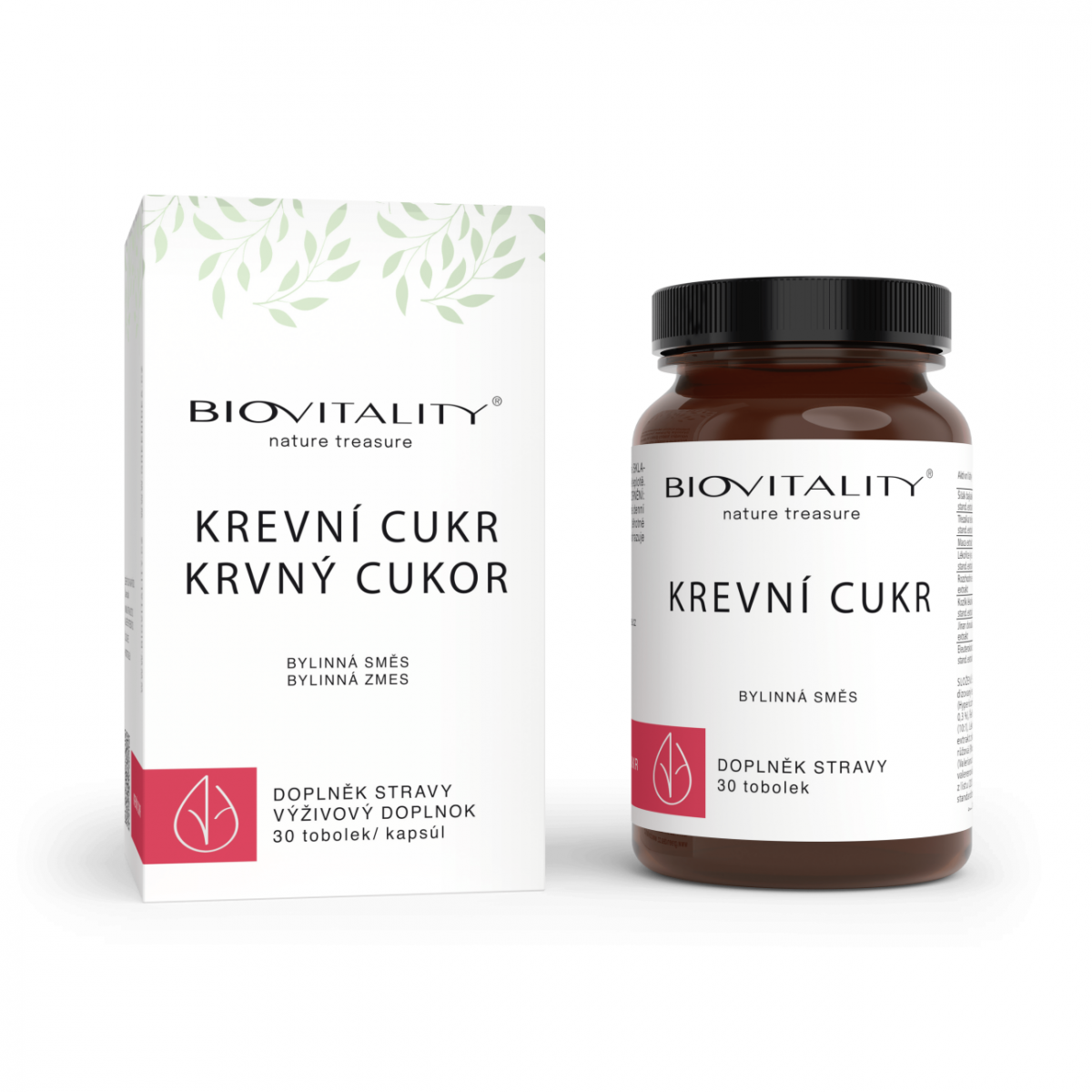 Biovitality KREVNÍ CUKR - podpora normální hladiny glukózy v krvi