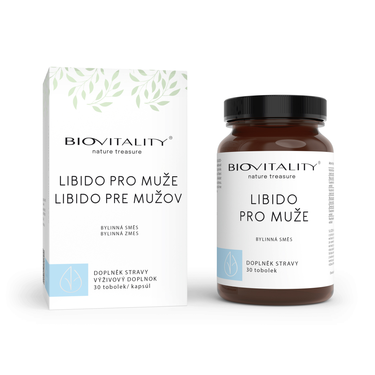 Biovitality LIBIDO PRO MUŽE - přirozená tvorba testosteronu