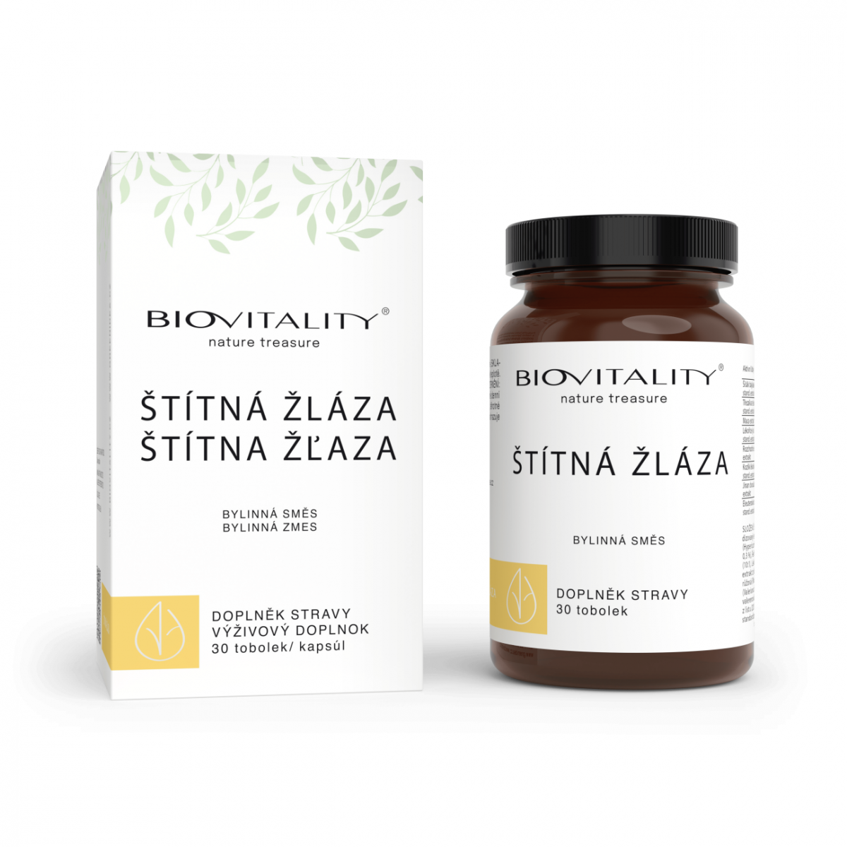 Biovitality ŠTÍTNÁ ŽLÁZA - pro podporu správné funkce štítné žlázy