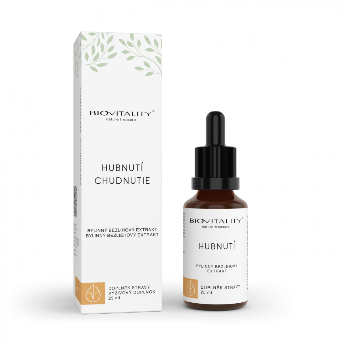 Biovitality tinktura - HUBNUTÍ - kapky, 25ml