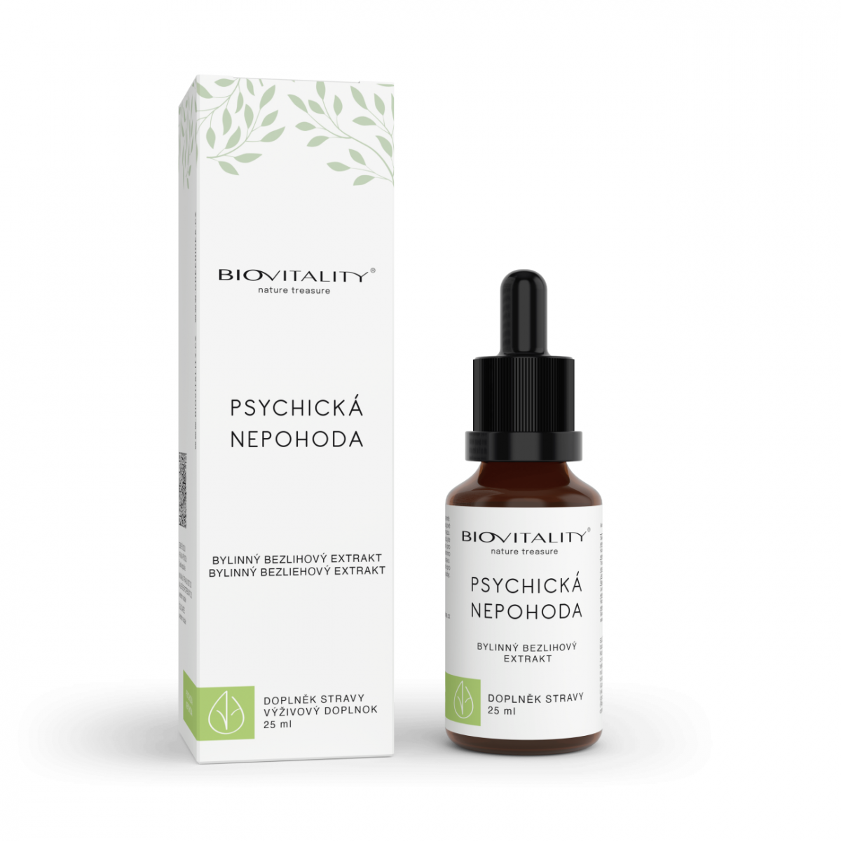 Biovitality tinktura - PSYCHICKÁ NESNÁŠENLIVOST - kapky, 25ml