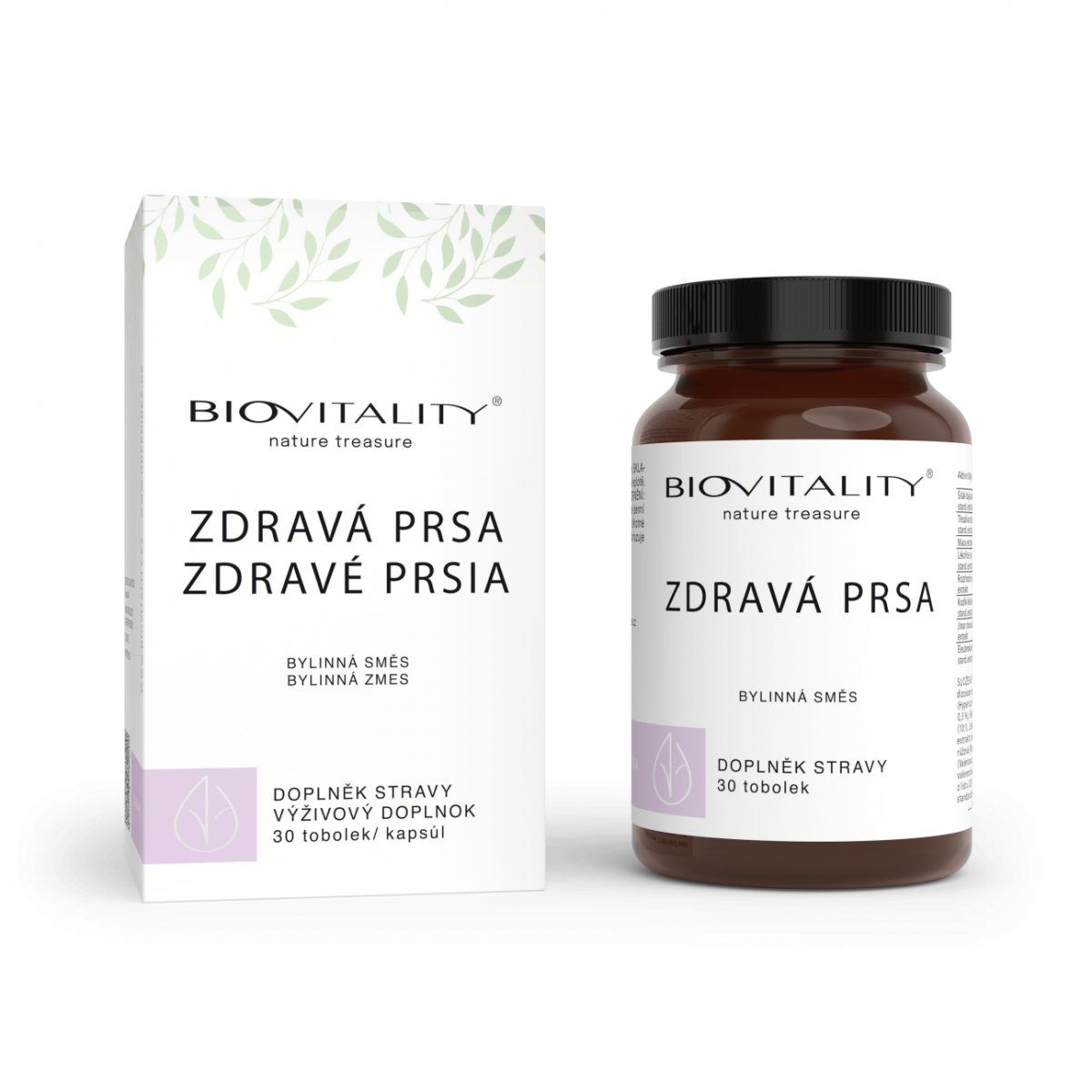 Biovitality ZDRAVÉ PRSA - vrátí prsům pevnost a tvar