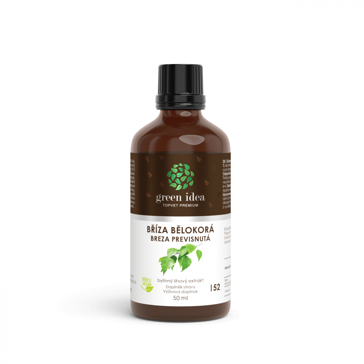 Bříza bělokorá tinktura - kapky - Trávení, detoxikace