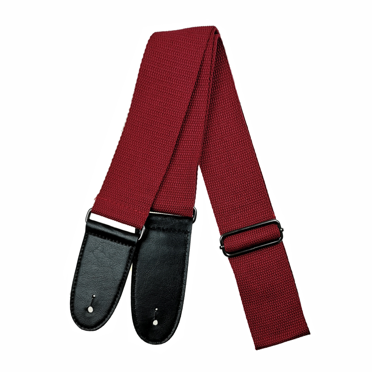 Červený kytarový popruh JEREMI S-201-F
