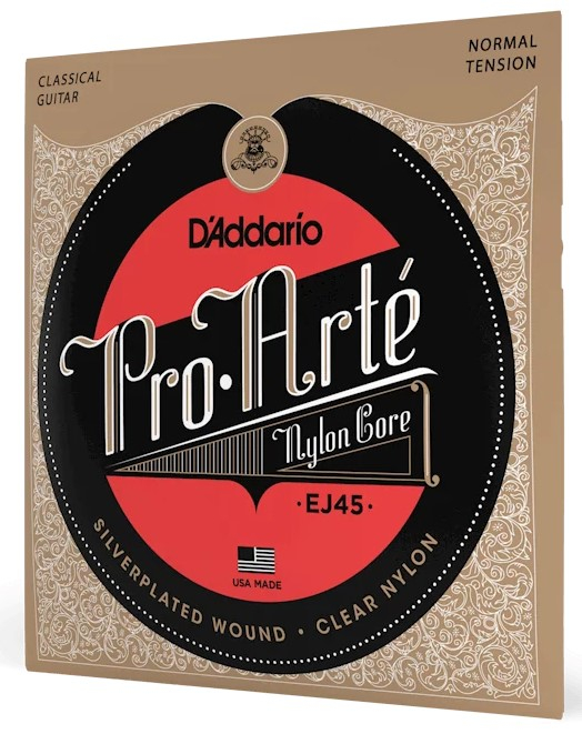 D'Addario EJ45 Pro-Arté - nylonové struny na klasickou kytaru
