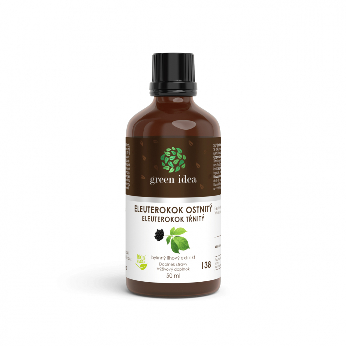 Eleuterokok ostnitý tinktura - kapky - Adaptogen