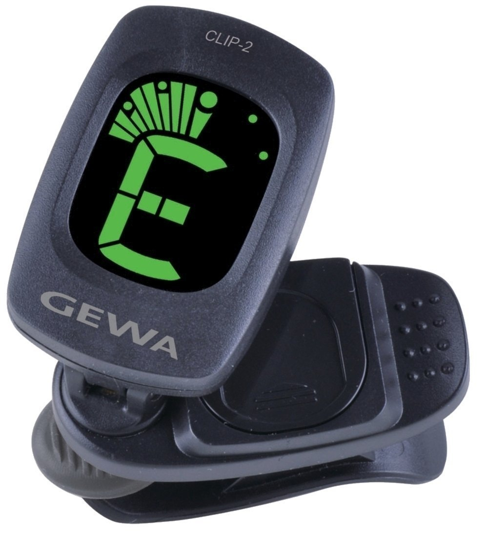 GEWA CLIP-2 – chromatická klipová ladička na kytaru a další nástroje
