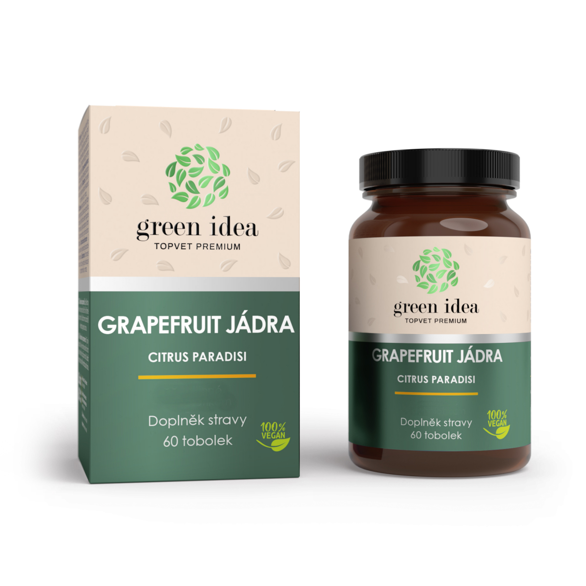 Grapefruit jádra - Mikrobiologická rovnováha - Kapsle