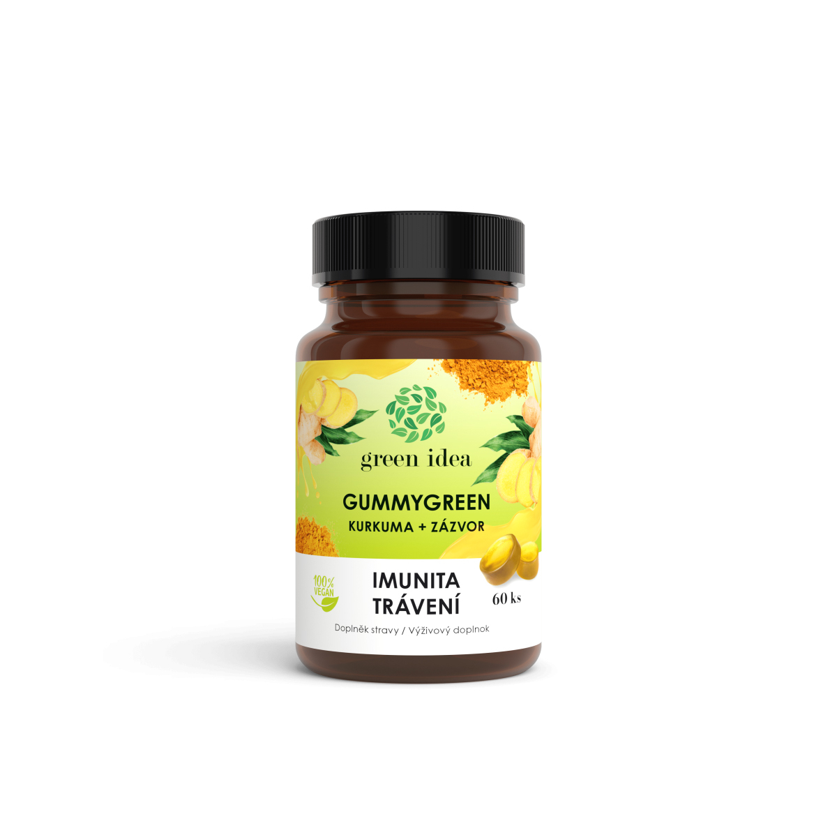 GUMMYGREEN - Kurkuma a Zázvor, 60ks

Preklad: GUMMYGREEN - Kurkuma a Zázvor, 60 ks