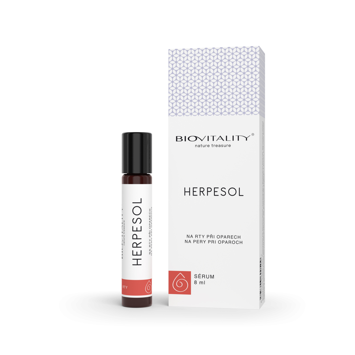 HERPESOL - Sérum na rty při oparech, 8ml