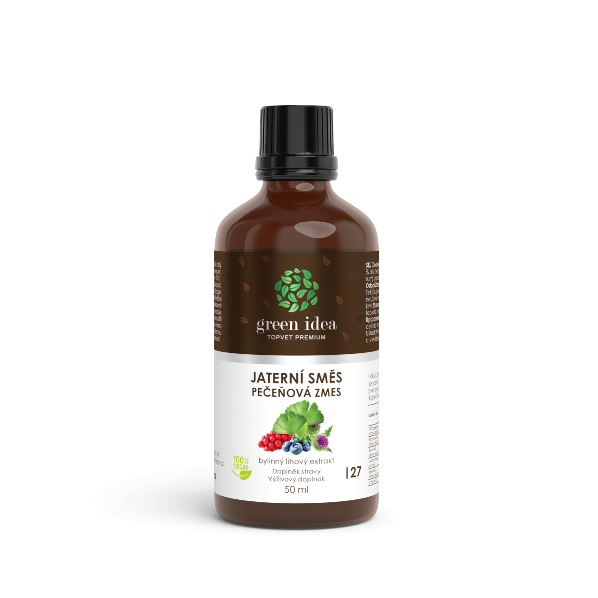 Jaterní směs HEPAMIX tinktura - kapky - Játra, detoxikace