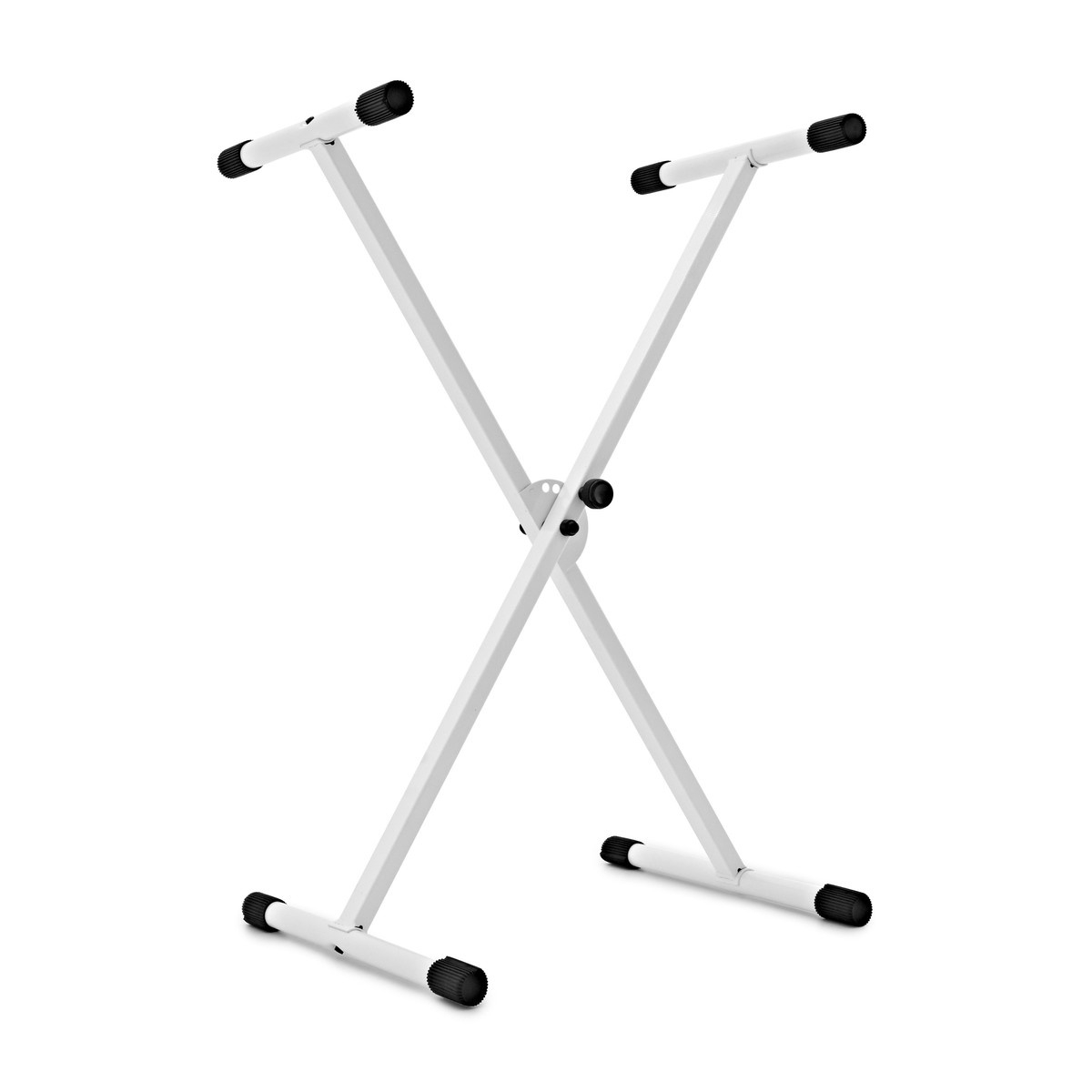 KA-LINE Q-1XC White – bílý X stojan na klávesy, nosnost 18 kg