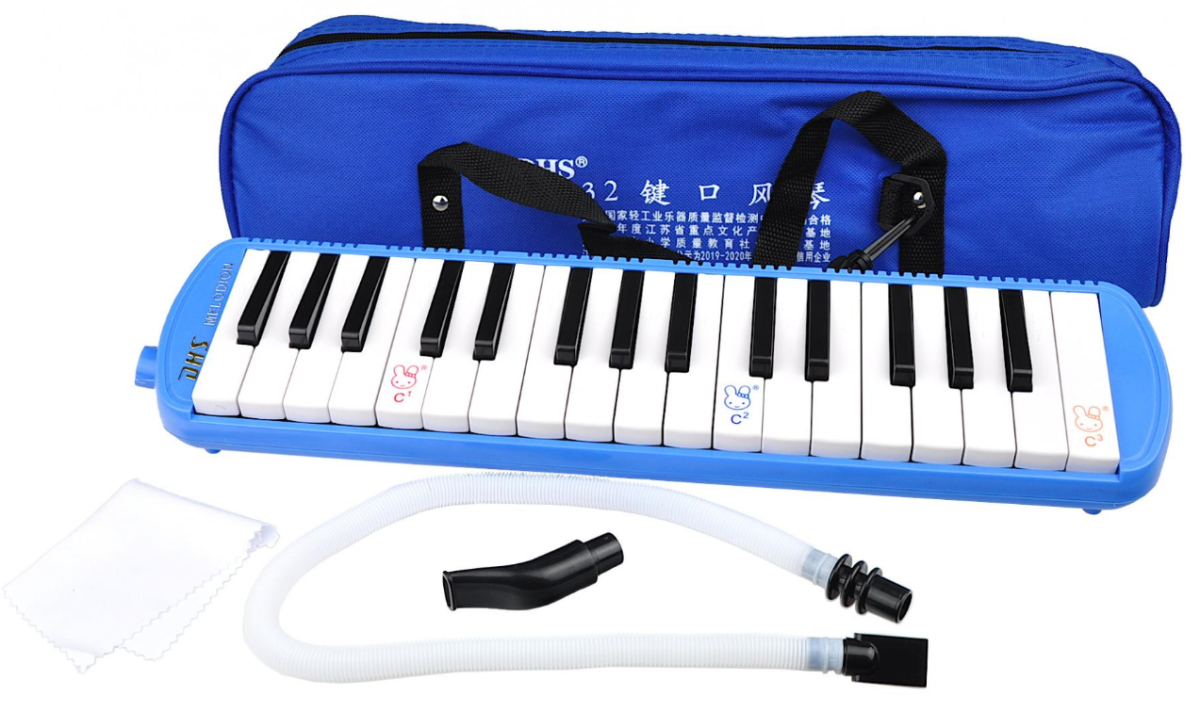 Klávesy Melodica s 32 klávesami, dechové piano