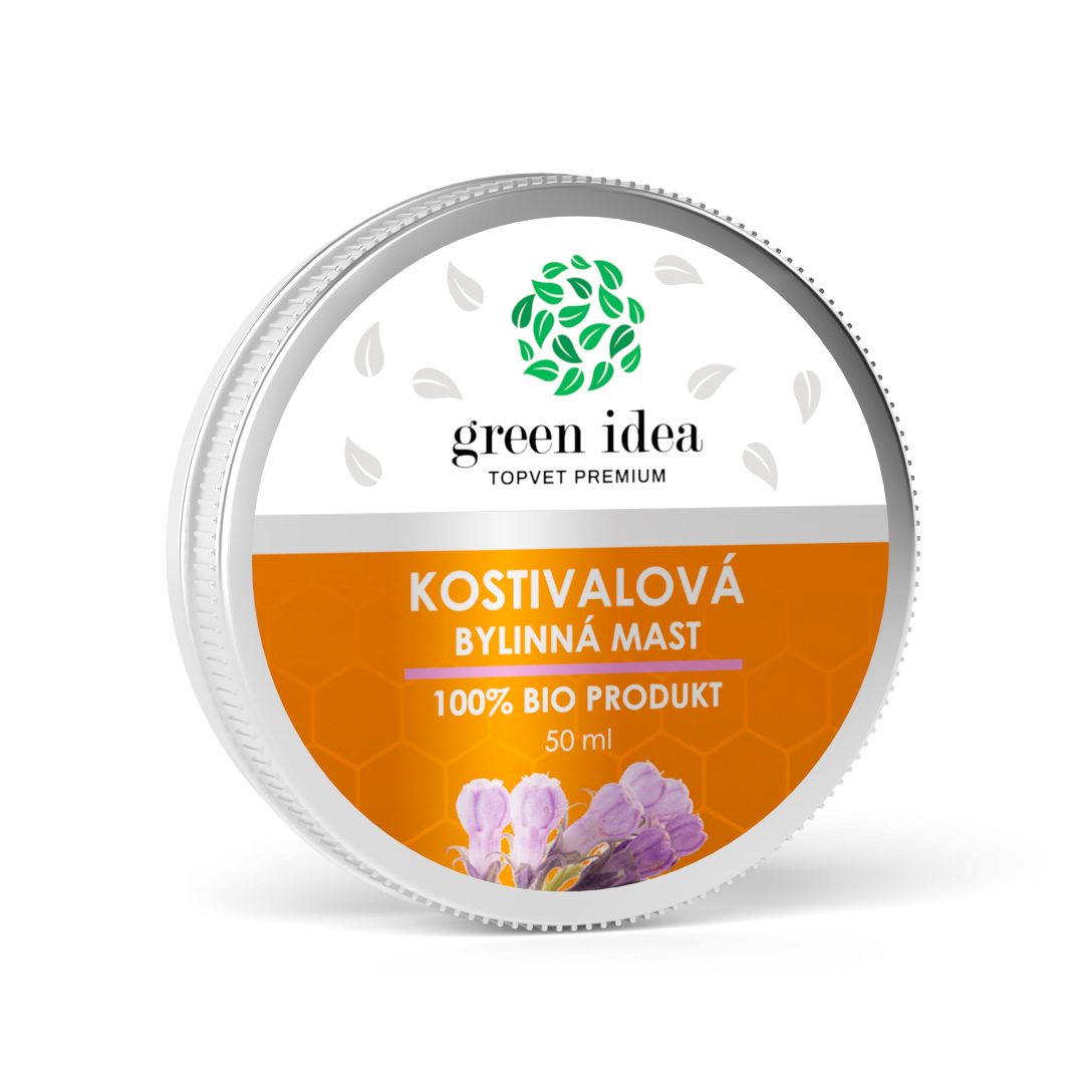 Kostivalová mast - Na podrážděnou pokožku, 50ml