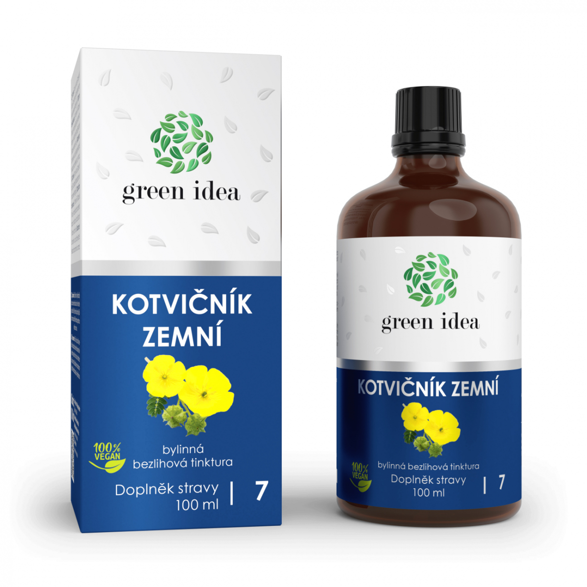 Kotvičník zemní - bezlihová tinktura - Stimulace testosteronu
