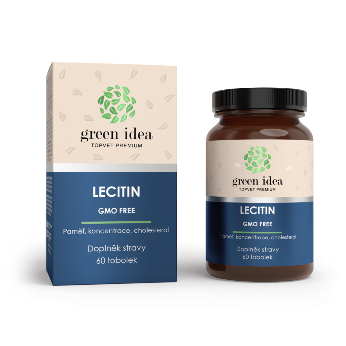 Lecitin - Paměť, koncentrace, cholesterol - Kapsle