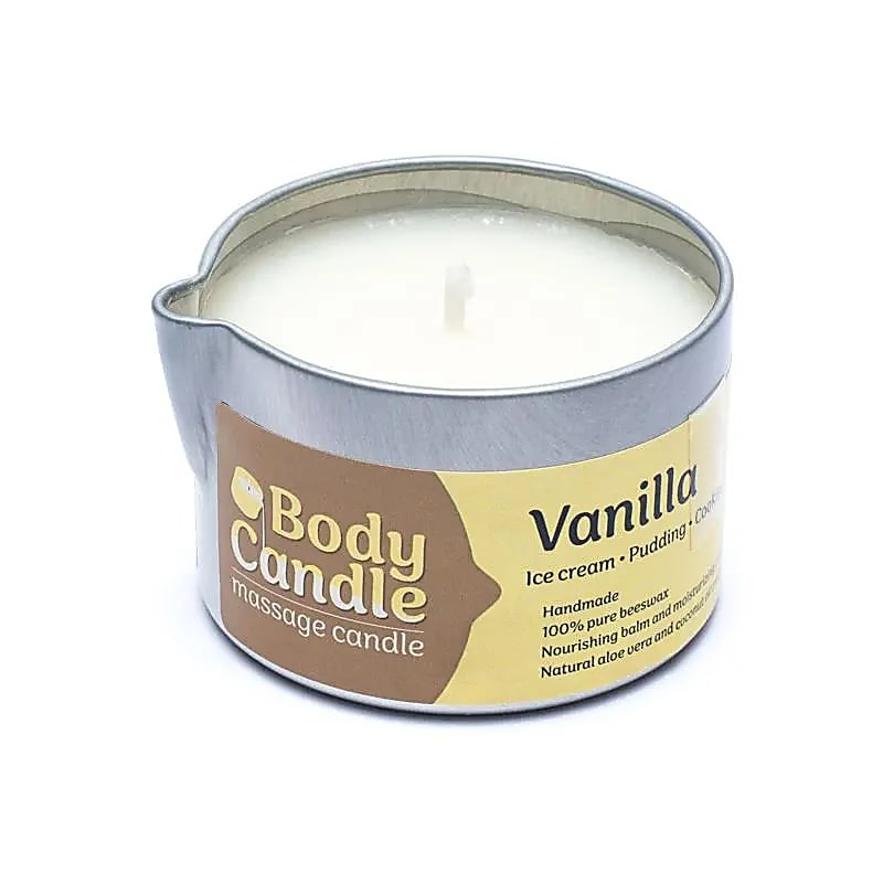 Masážní svíčka z včelího vosku - Vanilka, 100 ml