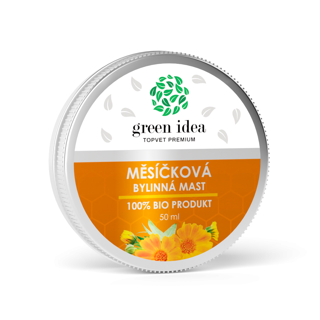 Měsíčková mast - Zjemnění ztvrdlé kůže, 50ml