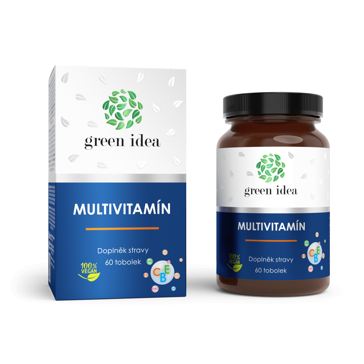 MULTIVITAMÍN - B-komplex, vitamíny C a E - Kapsle