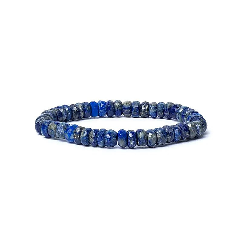Náramek - Fasetovaný Lapis Lazuli AA kvalita, 8mm