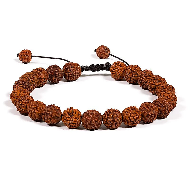 Náramek - Rudraksha + 5 mukhi