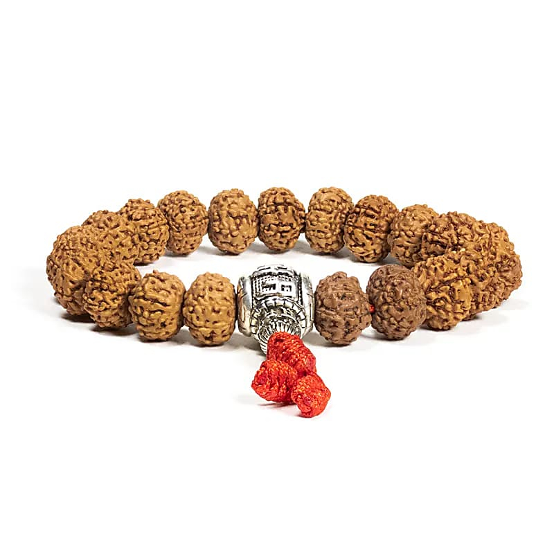 Náramek - Rudraksha + OMPMH