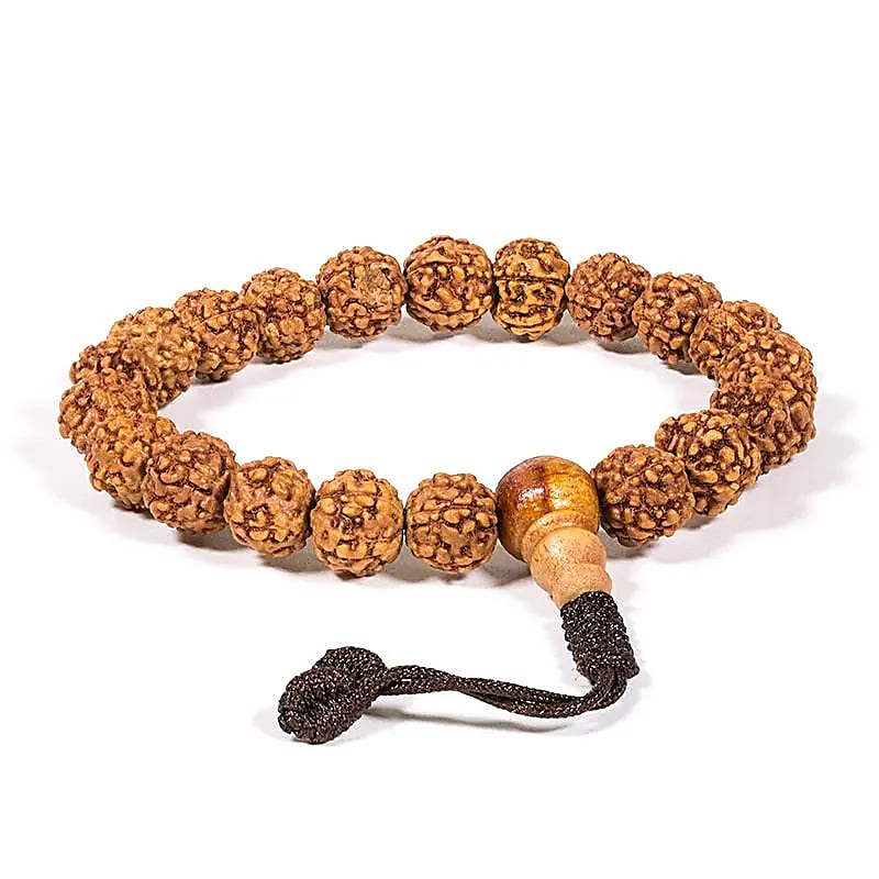 Nastavitelný náramek Rudraksha