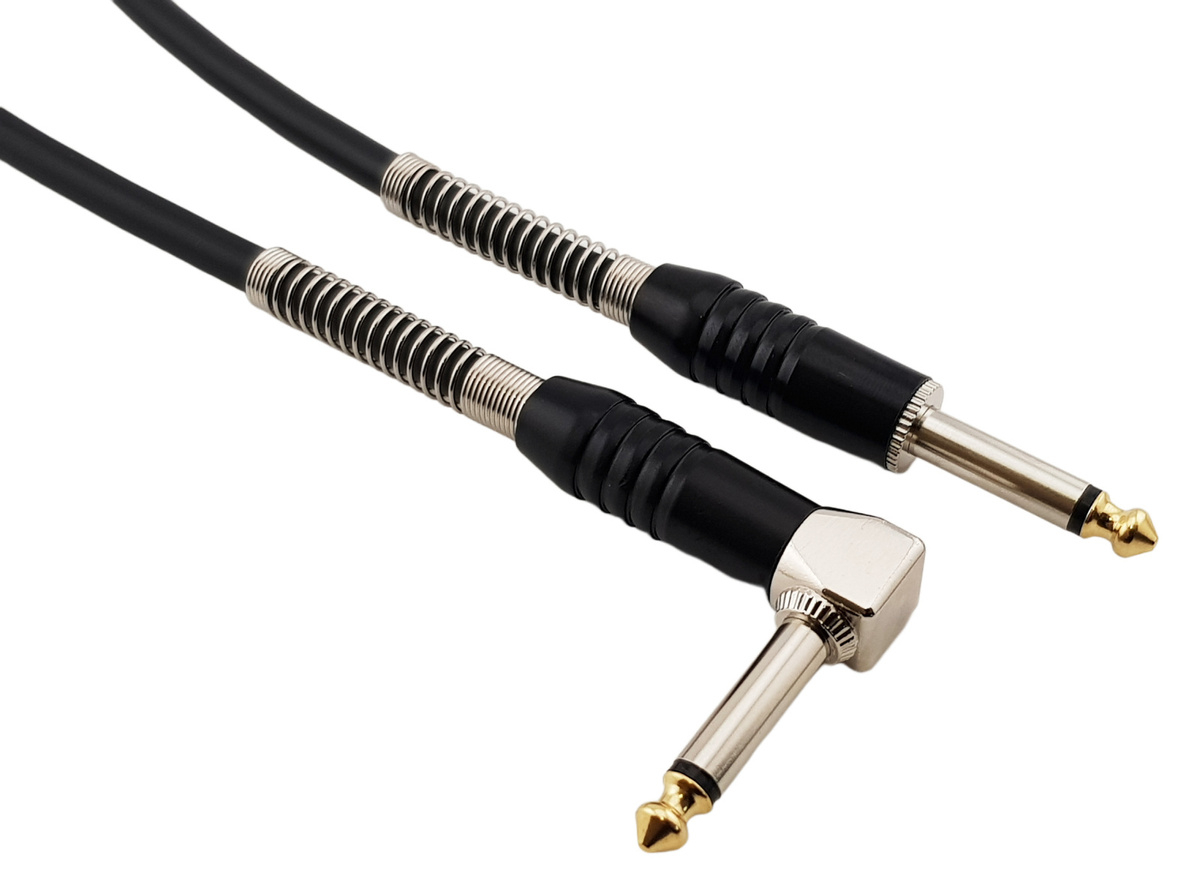 Nástrojový kabel Red's Music - Jack 6.3mm/Jack 6.3mm GC0250 3m ruční výroba