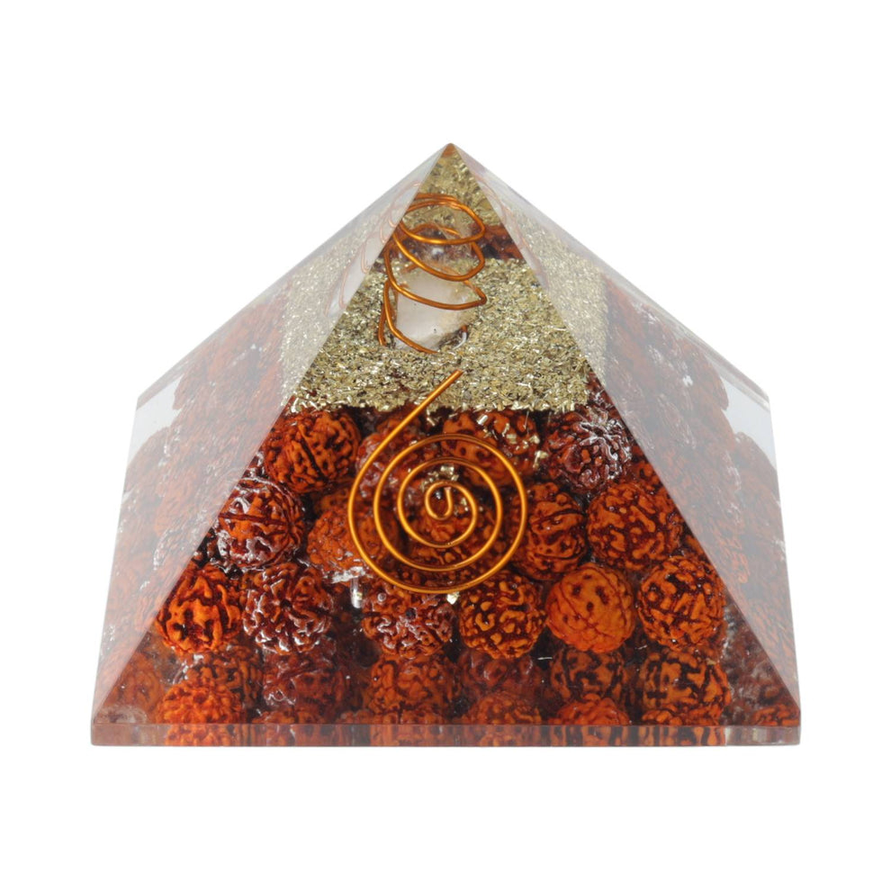 Orgonitová pyramida – rudraksha