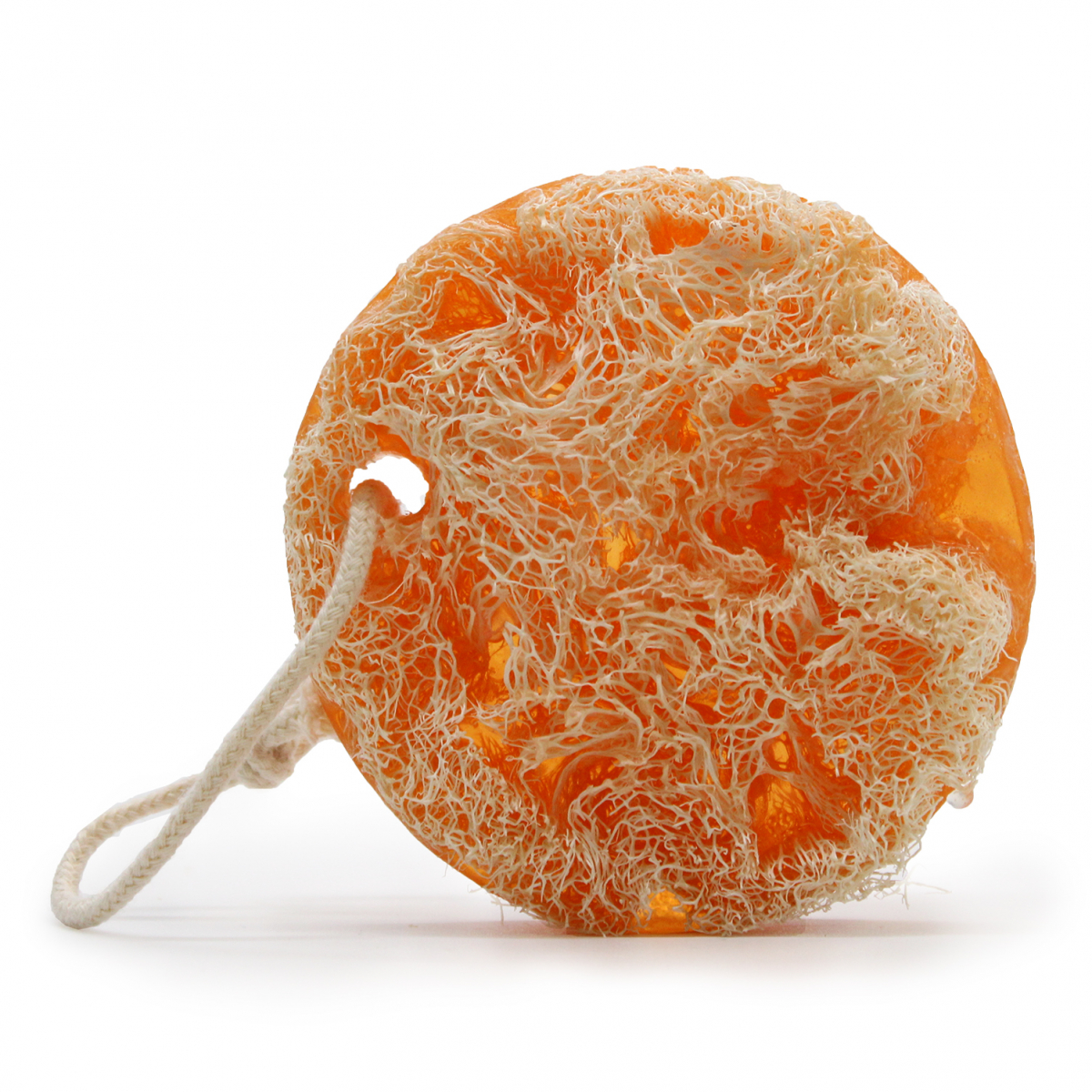 Peelingové mýdlo s luffou - Grapefruit