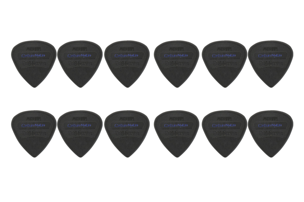 Pick Boy Carbon Nylon 0,88 mm – sada 12 ks kytarových trsátek