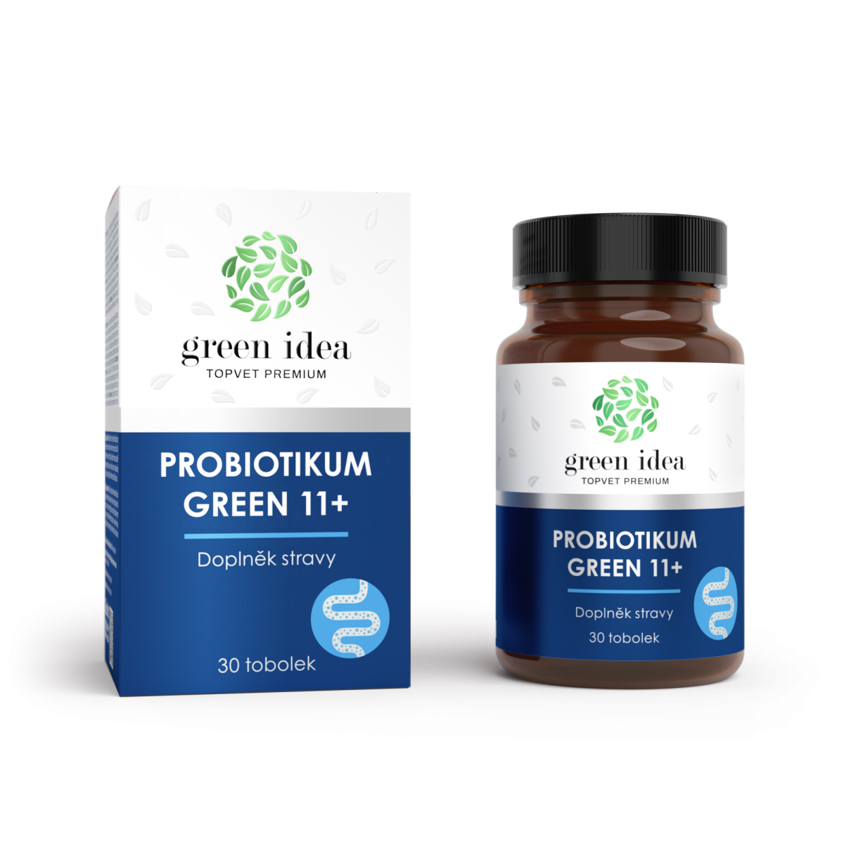 PROBIOTIKUM GREEN 11+, Kapsle