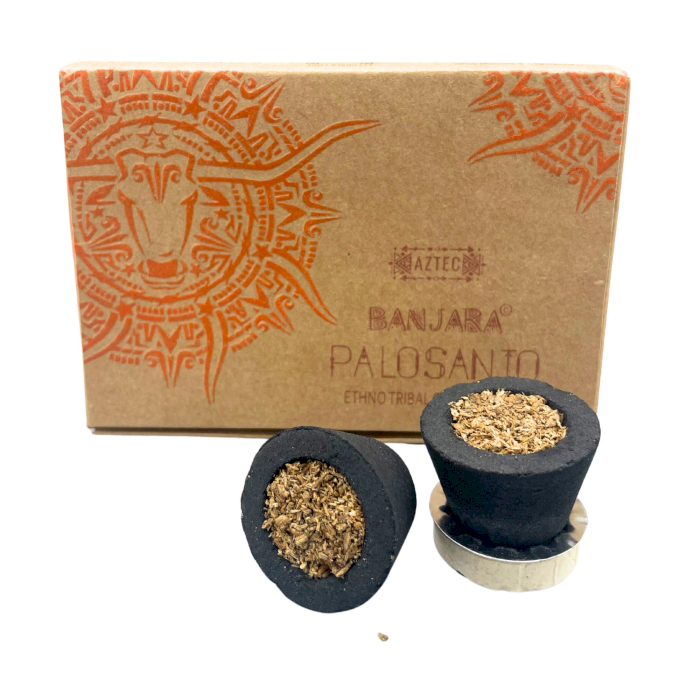 Pryskyřičné pohárky Banjara - Palo Santo, 6ks