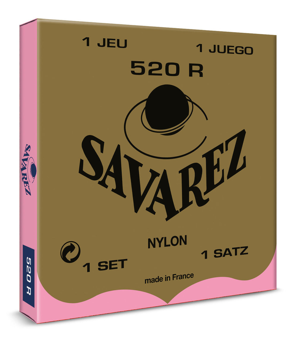SAVAREZ 520R – nylonové struny na klasickou kytaru Normal Tension