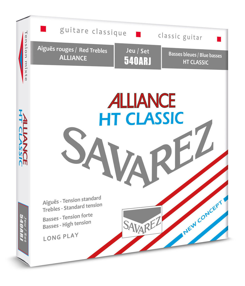 SAVAREZ 540ARJ Alliance HT Classic – nylonové struny na klasickou kytaru Mixed Tension