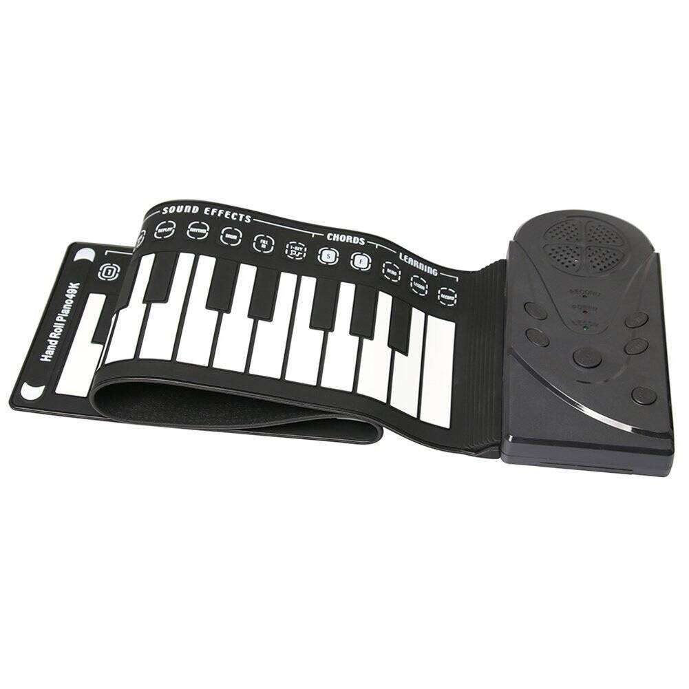 Skládací rolovací piano Kera Audio PD49  49 kláves, 16 zvuků