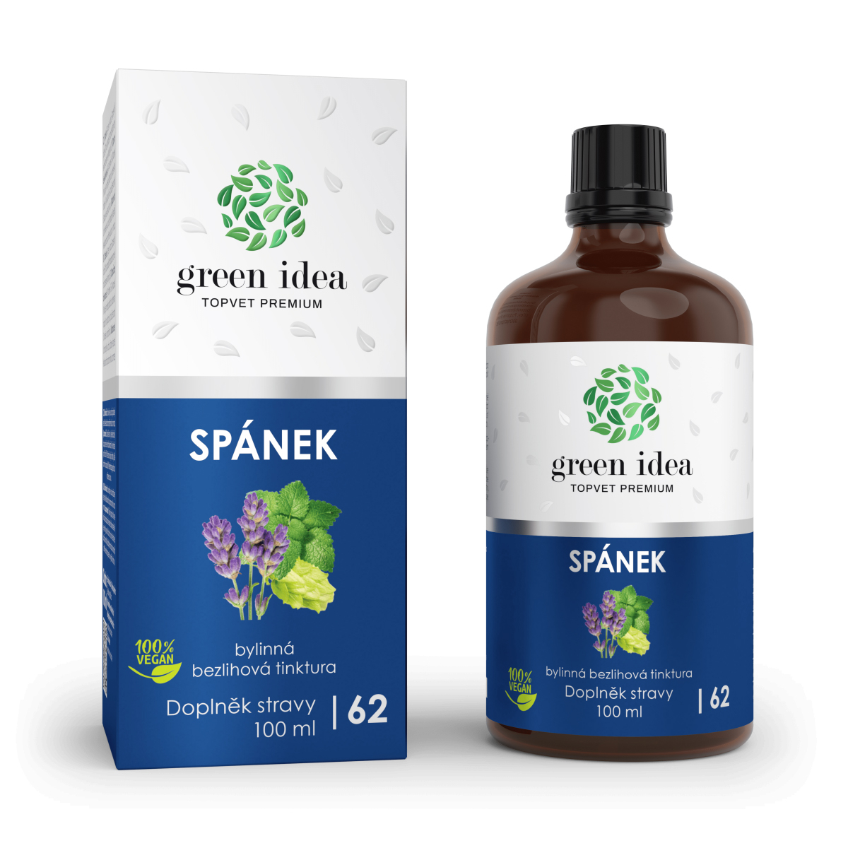 Spánek - bezlihová tinktura pro navození klidného spánku