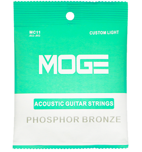 Struny na akustickou kytaru MOGE MC11 Custom Light Fosforová bronz