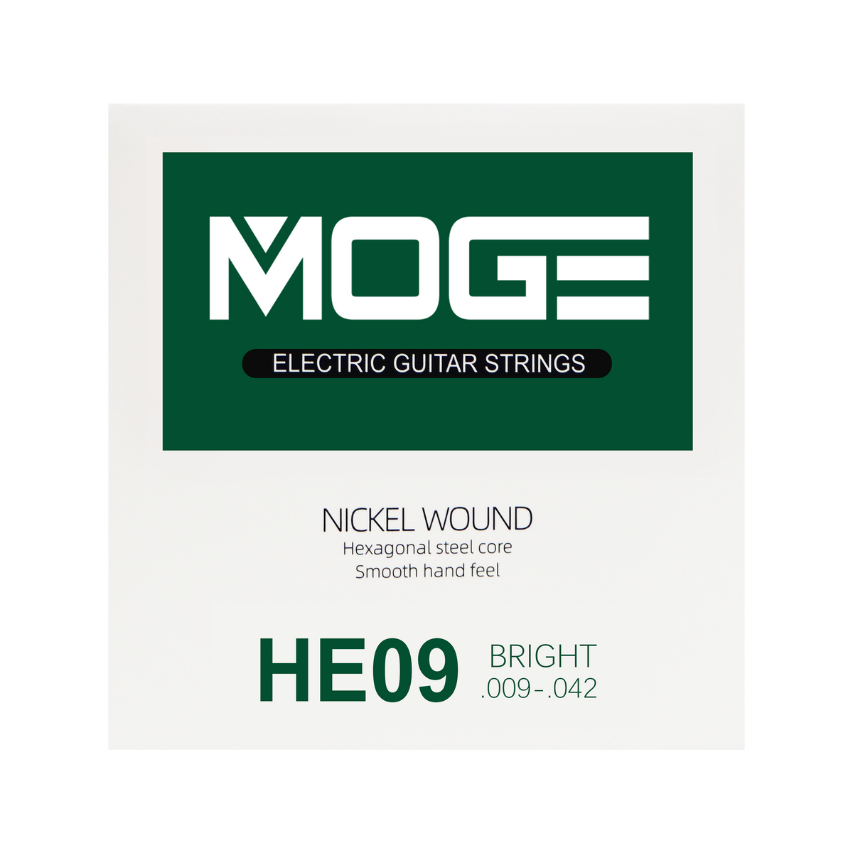 Struny pro elektrickou kytaru MOGE HE09 Extra Light Bright