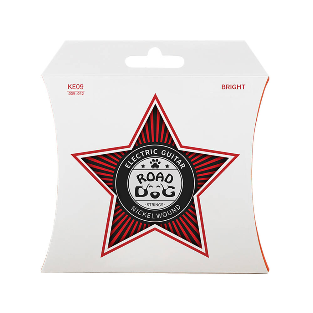 Struny pro elektrickou kytaru ROAD DOG KE09 Extra Light Bright