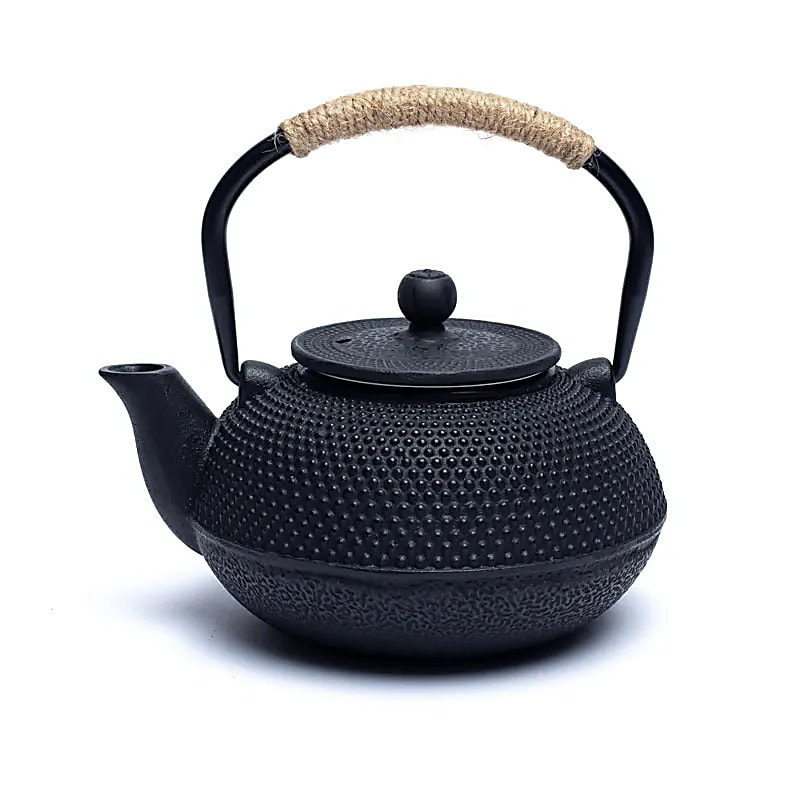 Tetsukyusu smaltovaná konvice 0,6 l černá