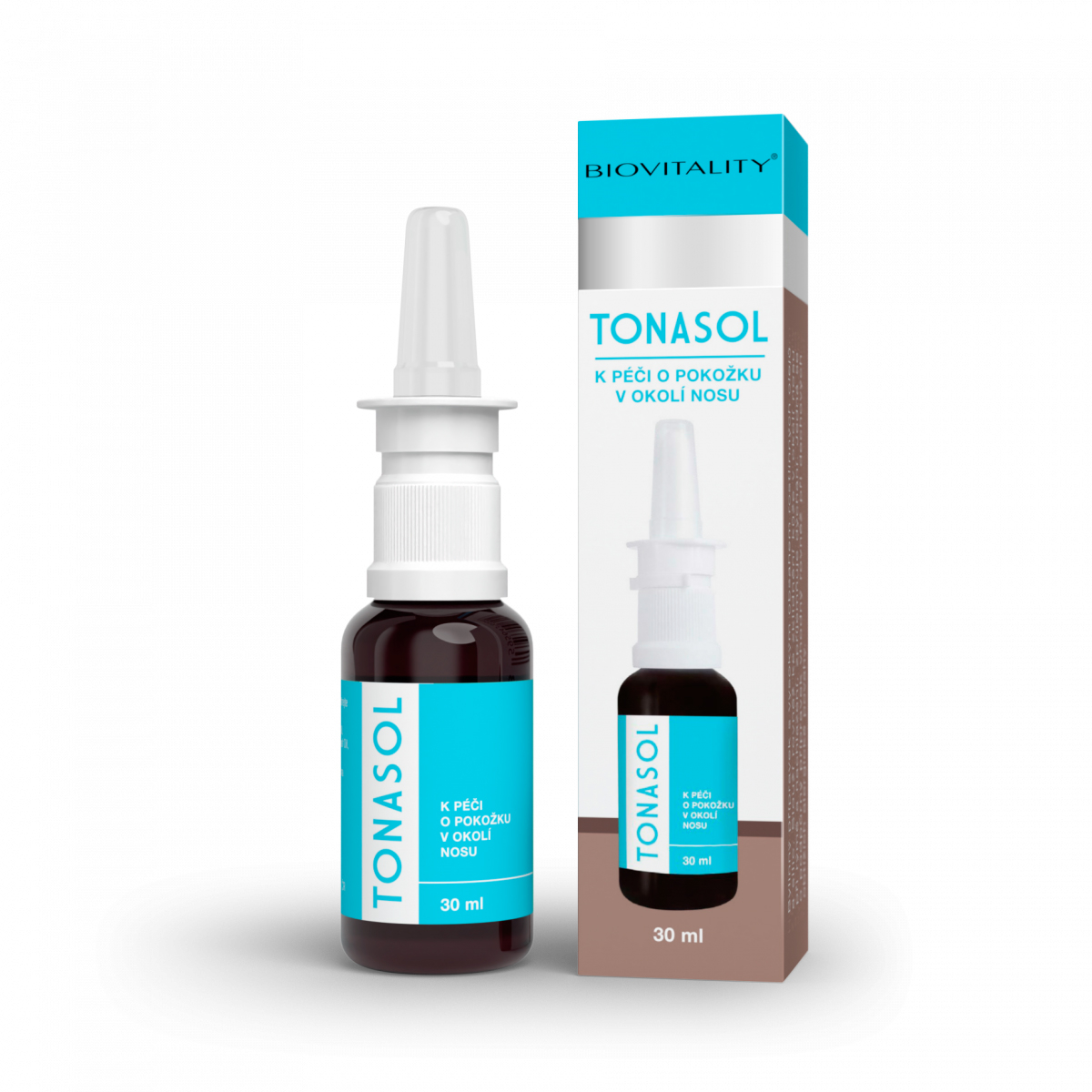 TONASOL - KAPKY péče o pokožku kolem nosu, 30ml