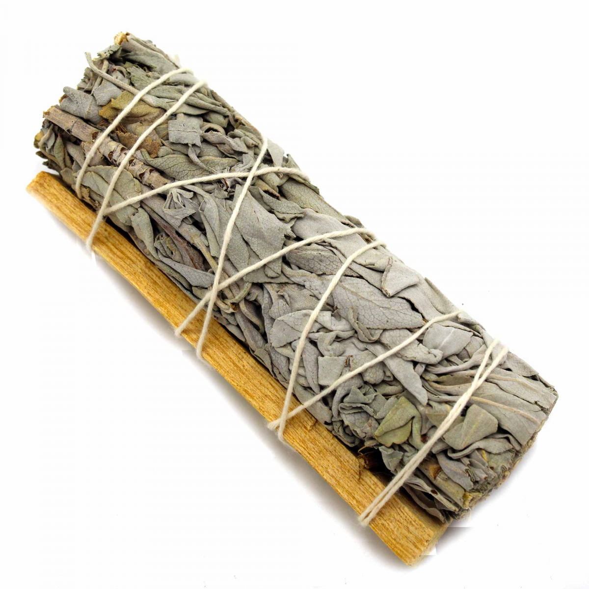 Vykuřovací svazek 10cm - Bílá šalvěj a Palo Santo