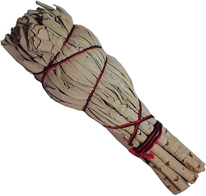 Vykuřovací svazek 10cm - Bílá šalvěj POCHODEŇ
