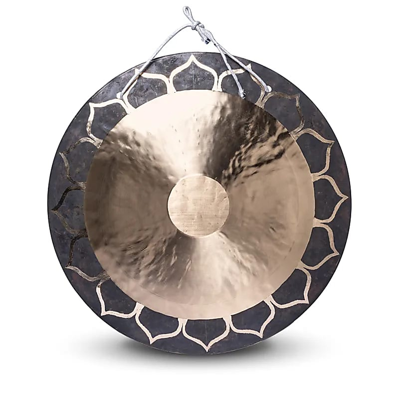 Wind gong Lotus 55 cm – větrný gong s motivem lotosu