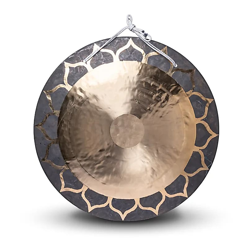 Wind gong Lotus 70 cm – větrný gong s motivem lotosu